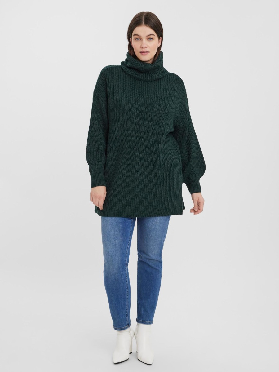 Overdele Vero Moda Curve | Vmsayla Balloon Cowlneck Blouse