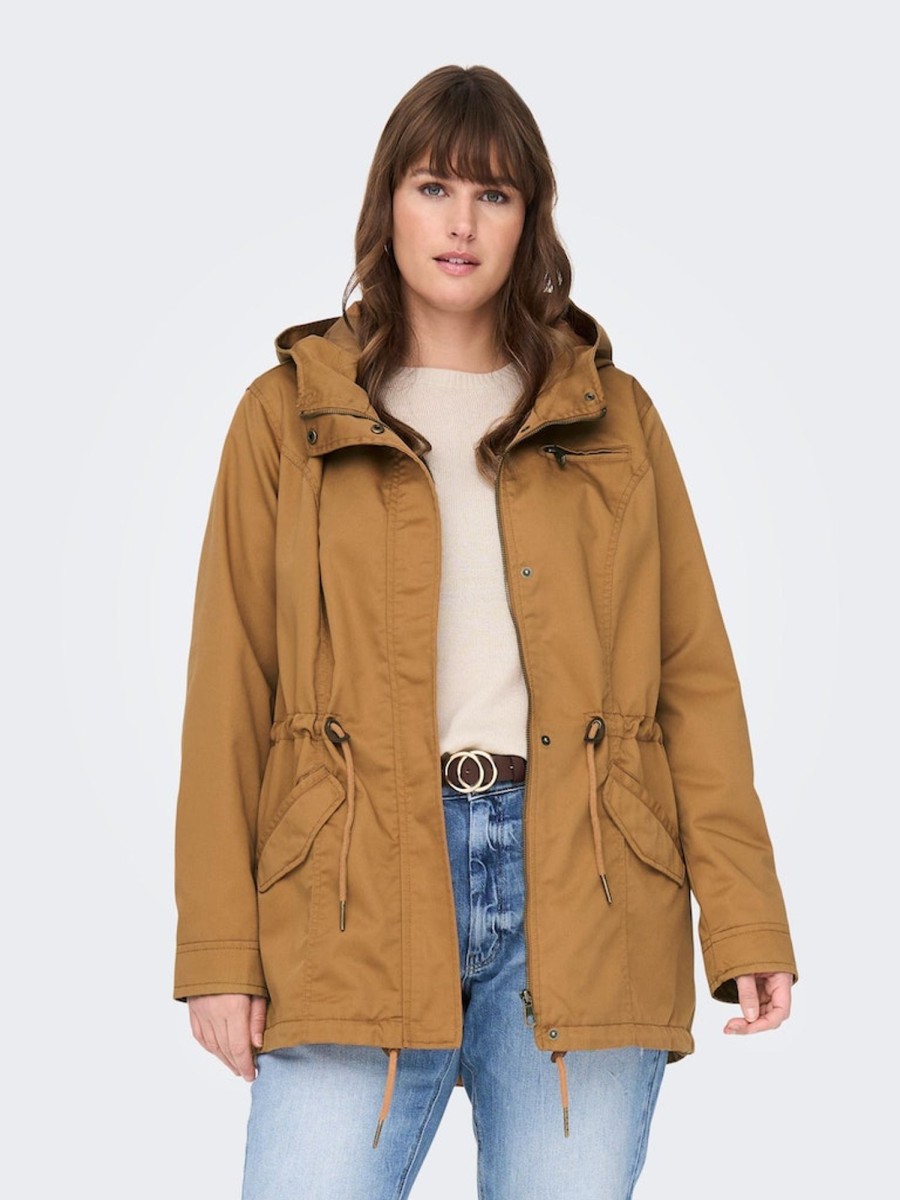 Andet ONLY CARMAKOMA | Carlorca Spring Canvas Parka Otw Noos