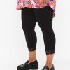 Andet ZIZZI | Zileggings - 3/4 - Lace Black