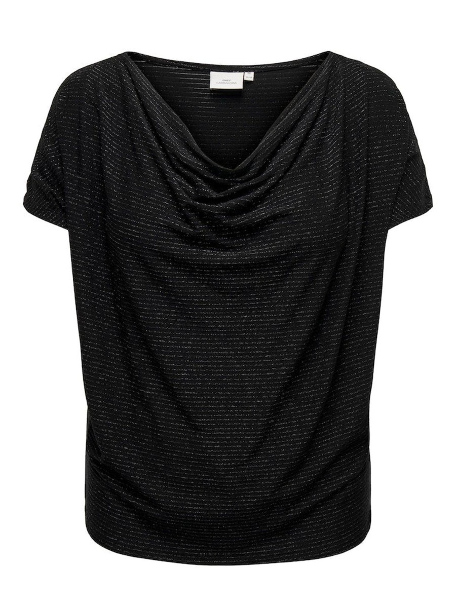 Overdele Only Carmakoma | Cardenia S/S Top Jrs Black