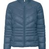 Andet Vero Moda Curve | Vmsorayasiv Ss23 Short Jacket Boo Cur China Blue