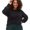 Overdele ZIZZI | Caella Plain - L/S - Pullover