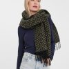 Andet Vero Moda Curve | Vmfonda Scarf Ga Noos Black W. Ivy Green