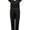 Andet Only Carmakoma | Carelema S/L Jumpsuit Jrs Black