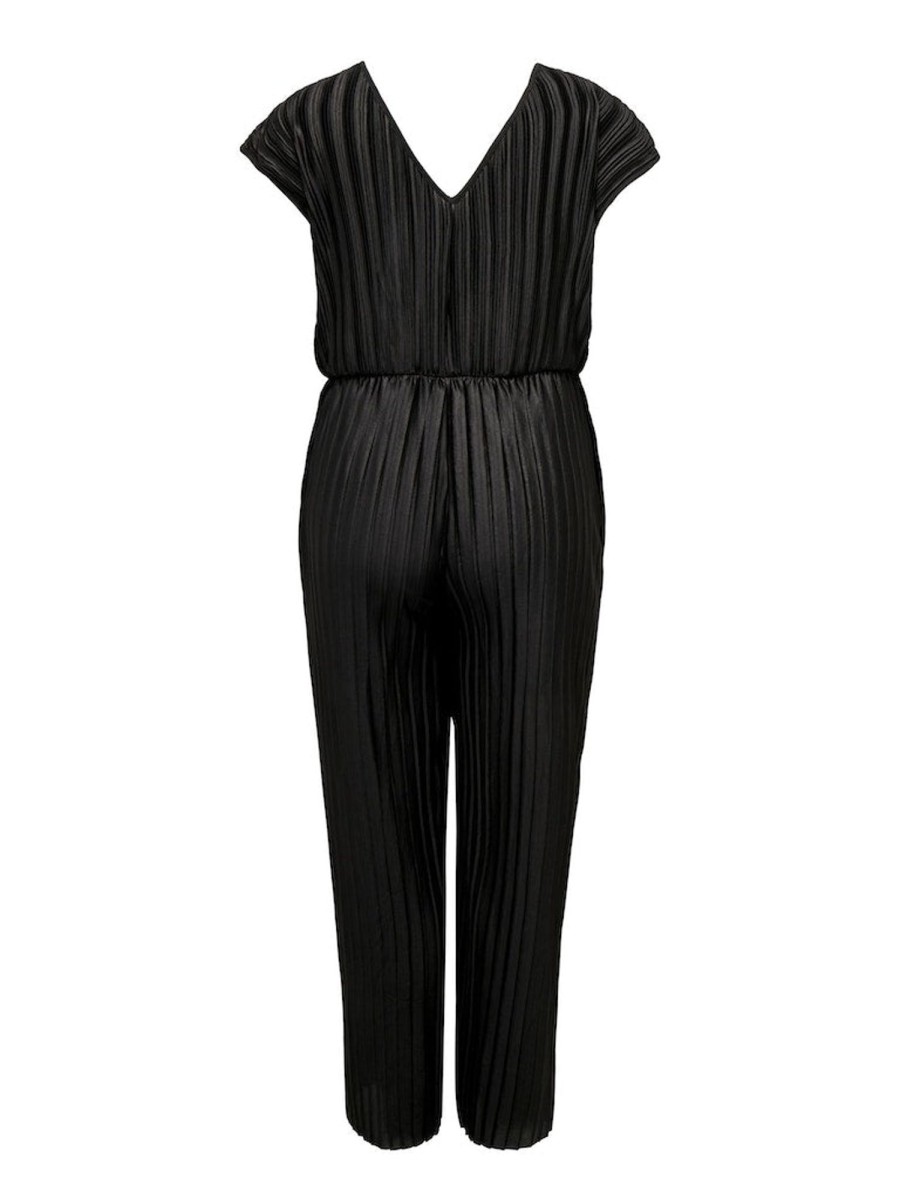 Andet Only Carmakoma | Carelema S/L Jumpsuit Jrs Black