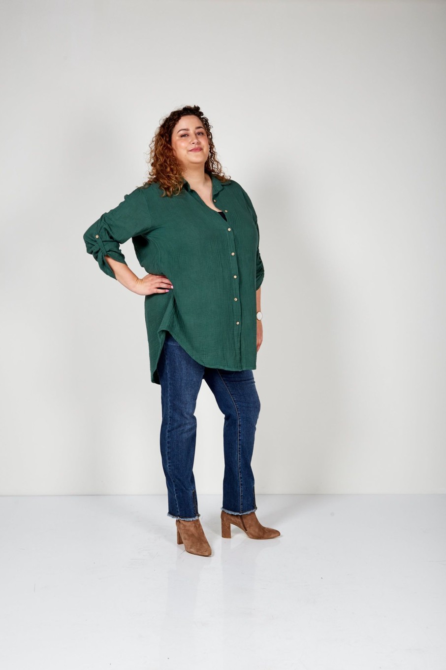 Overdele Zoey | Momindy Shirt Tunic