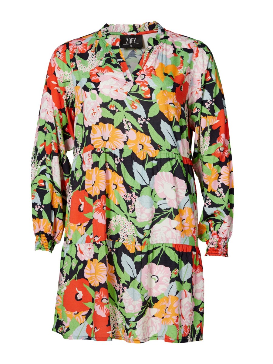 Overdele ZOEY | Zoarely Dress 540 Flower Mix