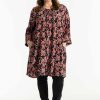 Overdele Gozzip | Goanneli Tunic Black Printed