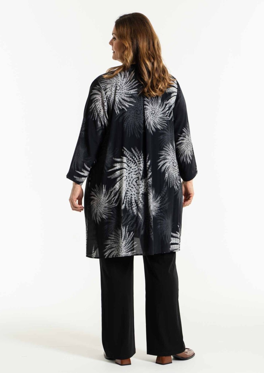 Overdele Gozzip | Gometa Tunic Grey Print