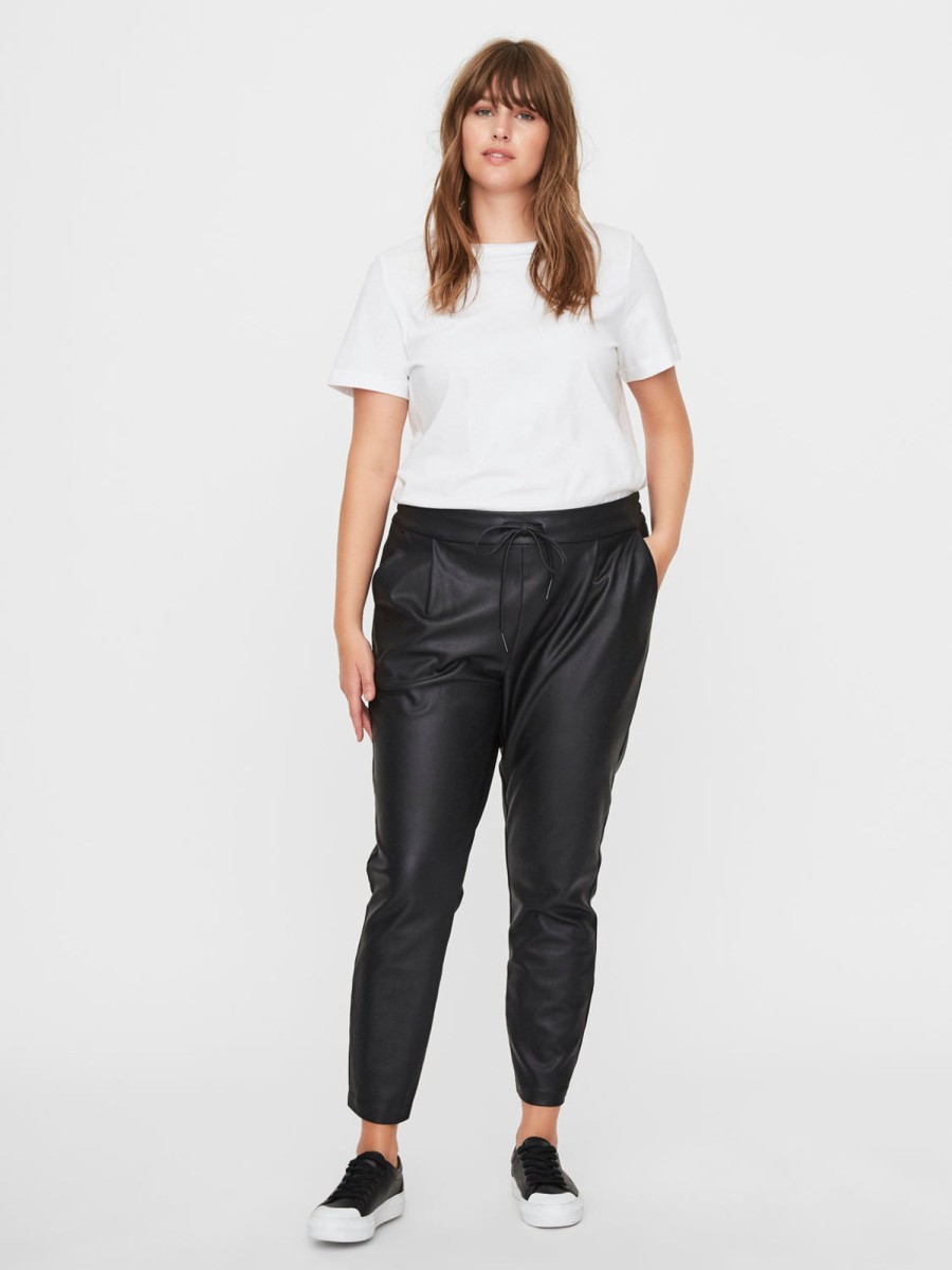 Underdele Vero Moda Curve | Vmeva String Coated Pants