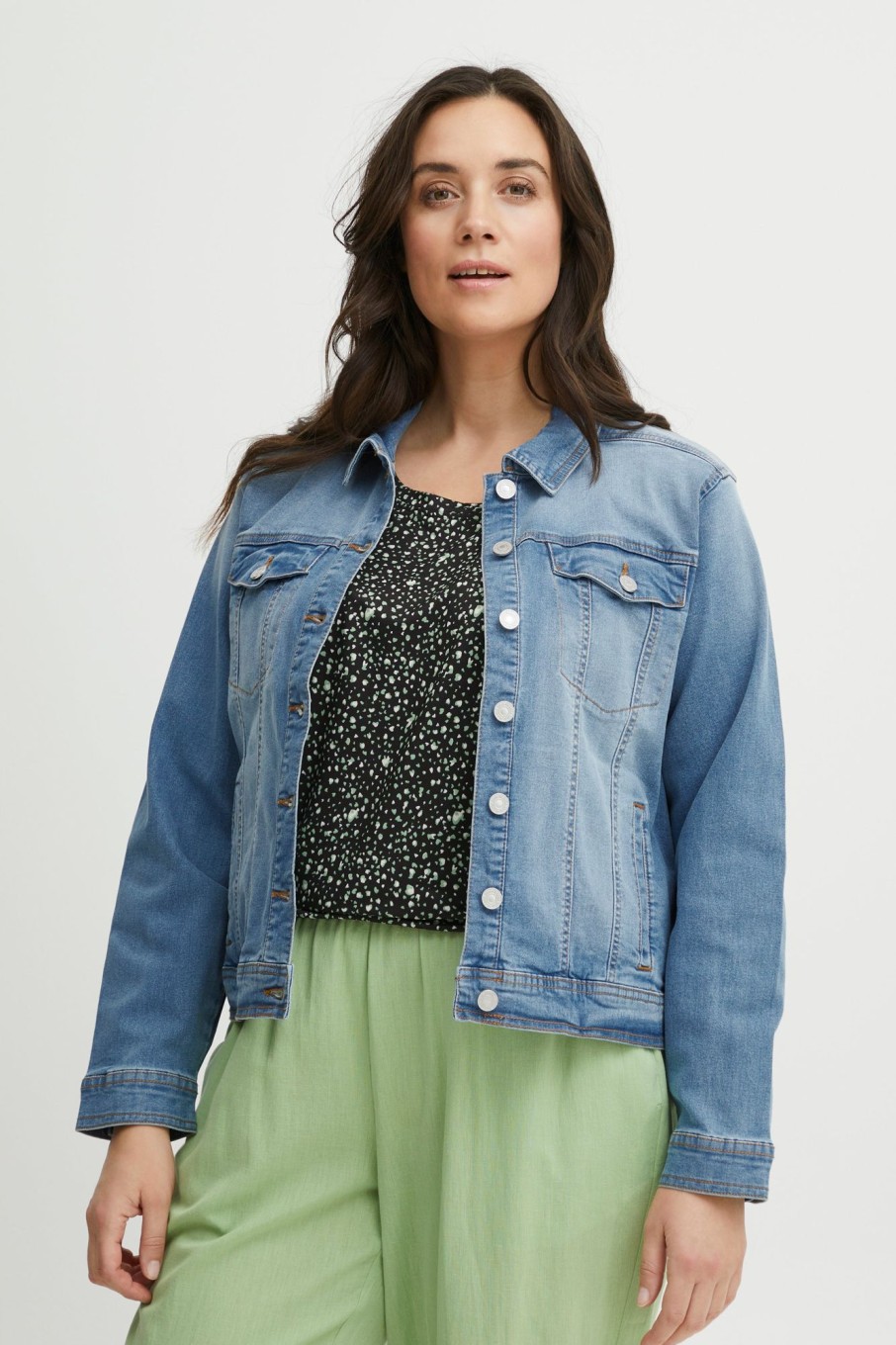 Overdele Fransa Plus Size Selection | Fpcut Jacket