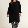 Overdele Gozzip | Goanneli Tunic Black