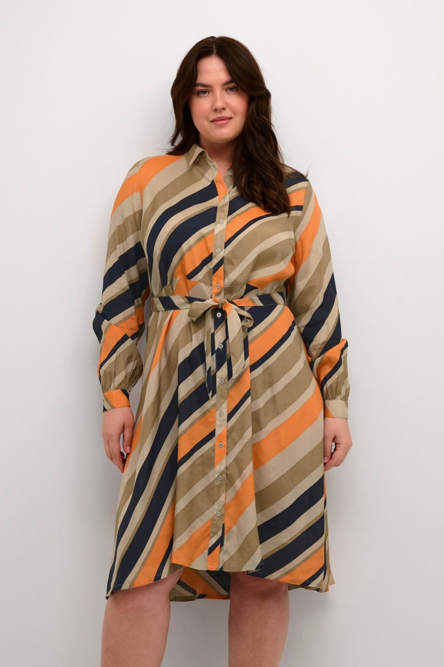 Overdele Kaffe Curve | Kcmarie Oline Dress