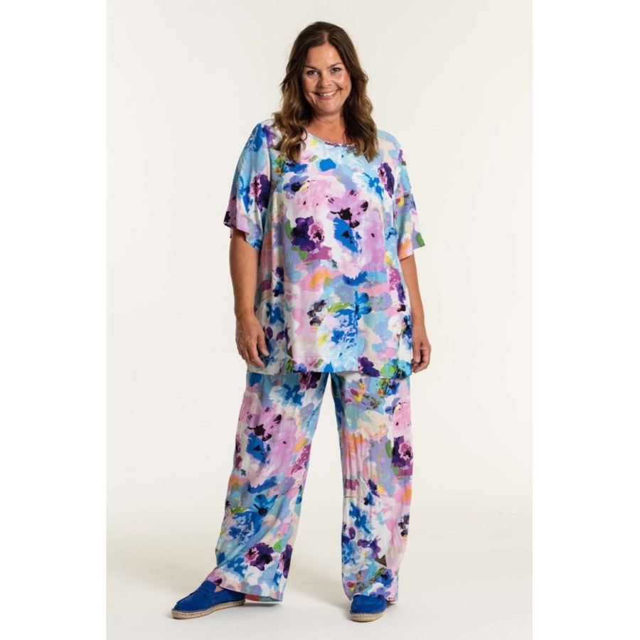 Underdele Gozzip | Gomargrethe Loose Pants Multi Flower