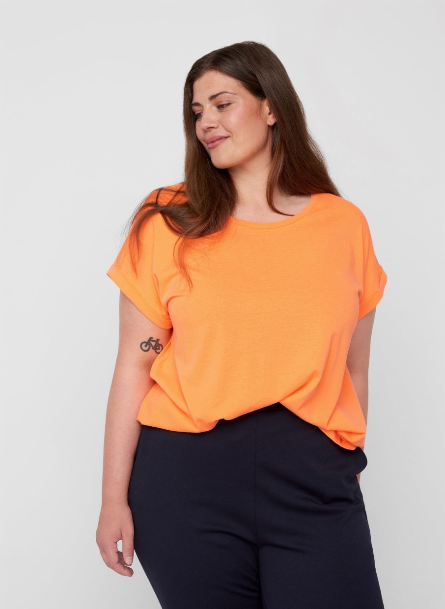 Overdele Zizzi | Zimkatja Neon T-Shirt