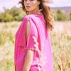 Overdele EVOKED VILA | Vifama 2/4 Dress/Su/Cur Pink Yarrow