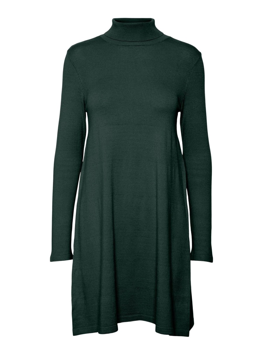 Overdele Vero Moda Curve | Vmhappiness Rollneck Dress