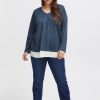 Overdele Fransa Plus Size Selection | Fprexan Pullover 3