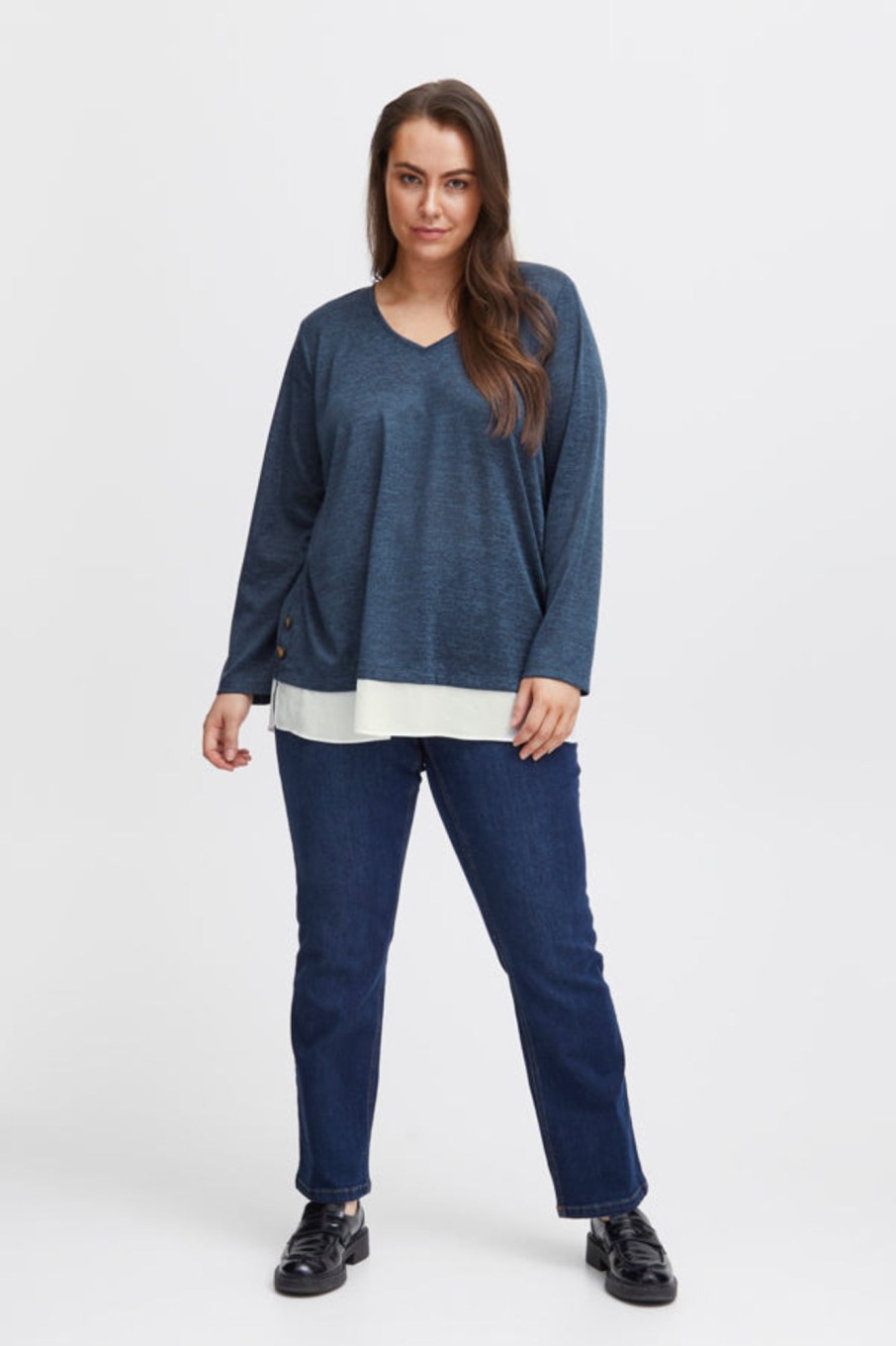 Overdele Fransa Plus Size Selection | Fprexan Pullover 3