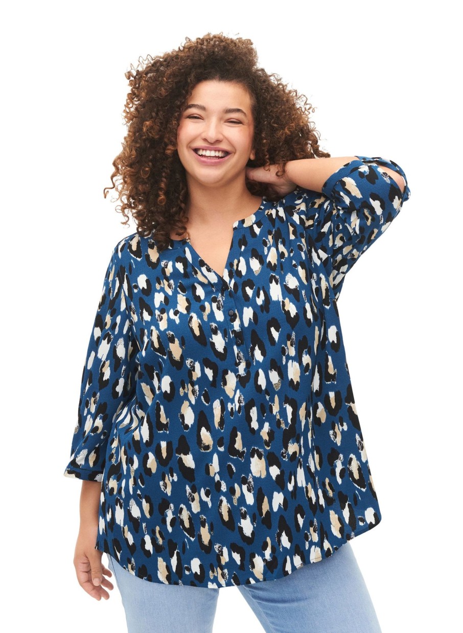 Overdele ZIZZI | Zicaanni - 3/4 - Blouse