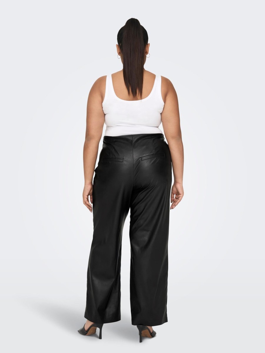 Underdele Only Carmakoma | Carbella Faux Leather Pants