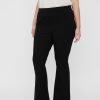 Underdele Vero Moda Curve | Vmckamma Mw Flared Jersey Pant Cur Black