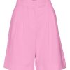 Underdele Vero Moda Curve | Vmtroian Mr Long Shorts Curve Prism Pink