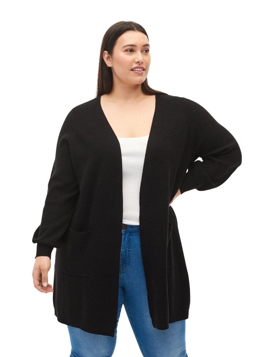 Overdele Zizzi | Zicaella Long Cardigan