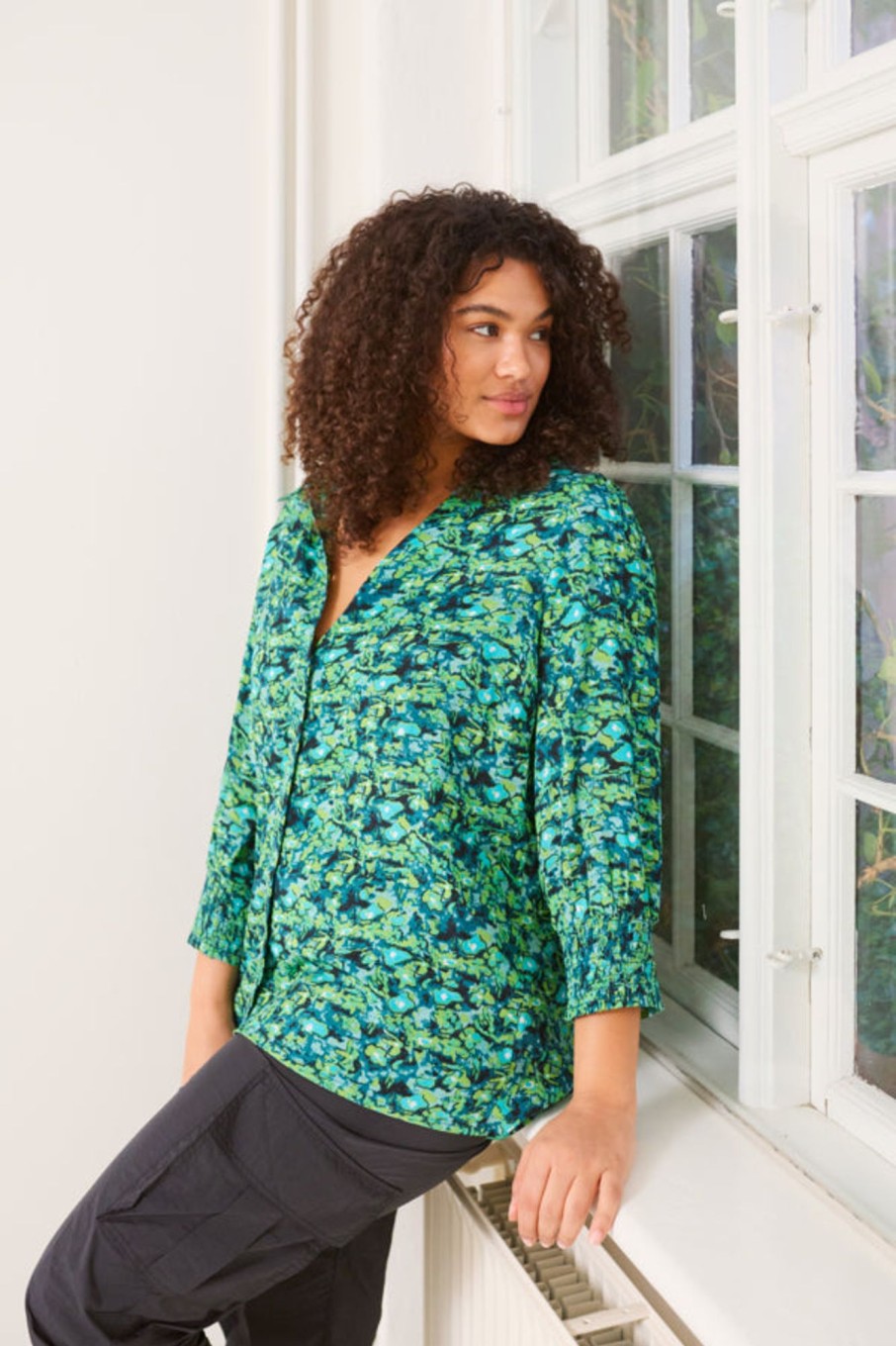 Overdele Kaffe Curve | Kcmarie Shirt