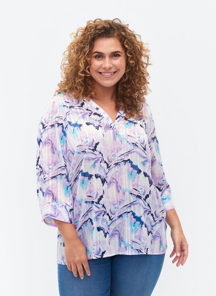 Overdele ZIZZI | Zicalucy - 3/4 - Blouse