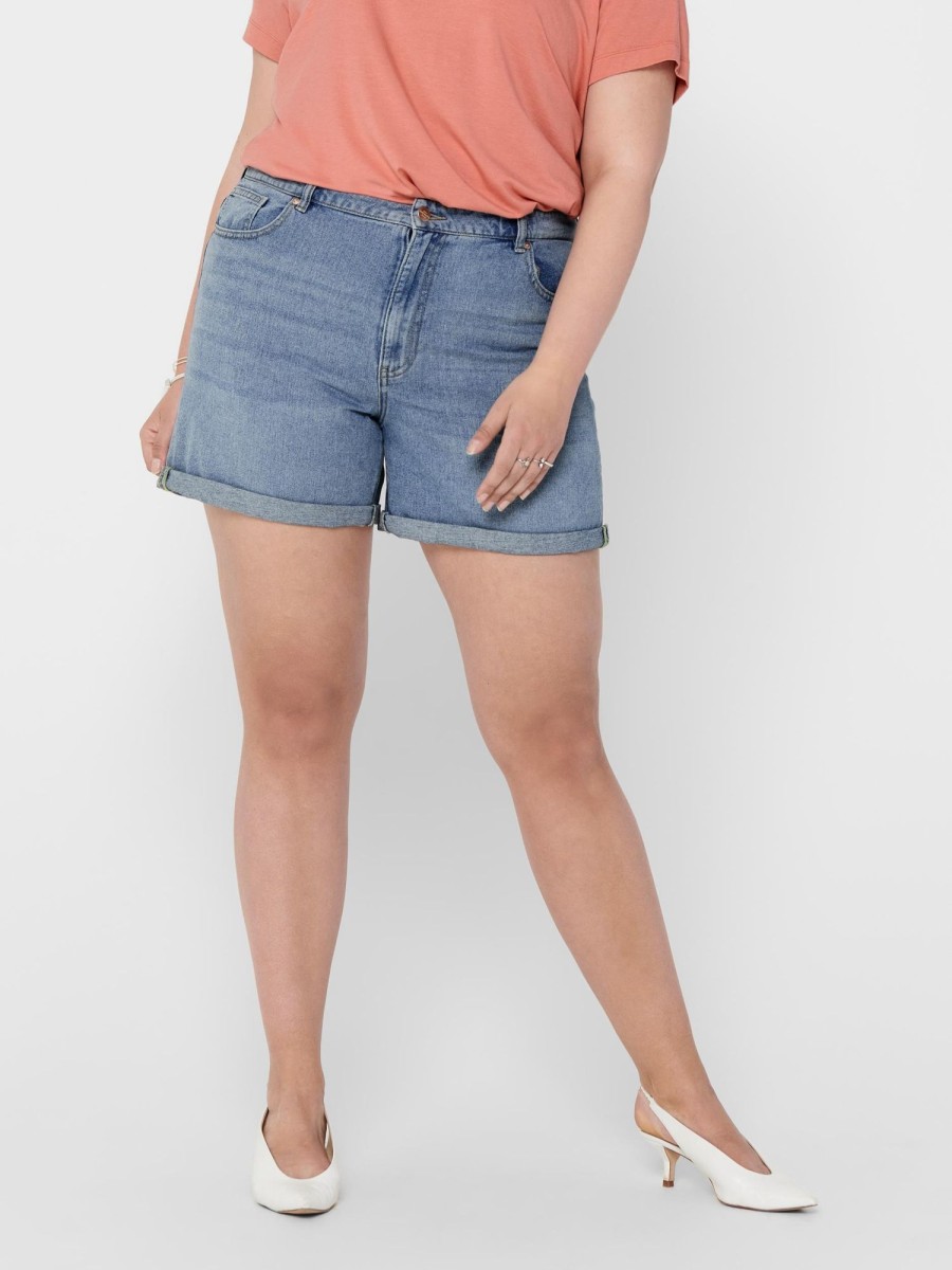 Underdele Only Carmakoma | Flotte Denim Shorts Fra Carmakoma