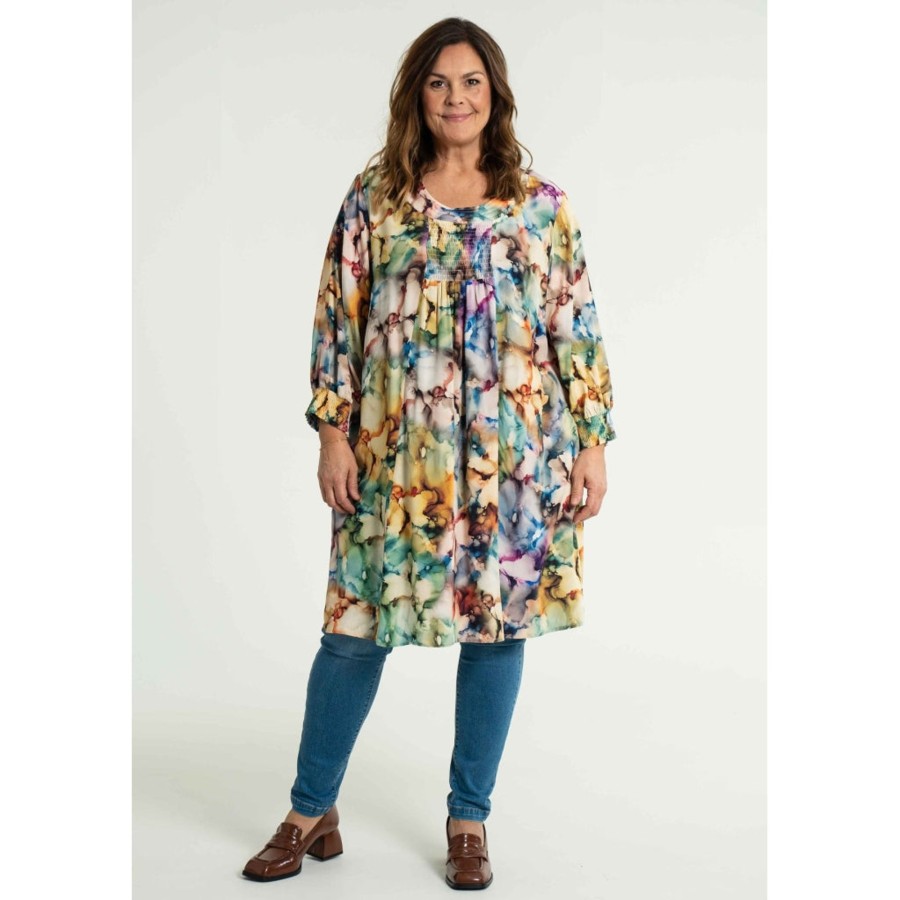 Overdele Gozzip | Goanneli Tunic Multi Printed