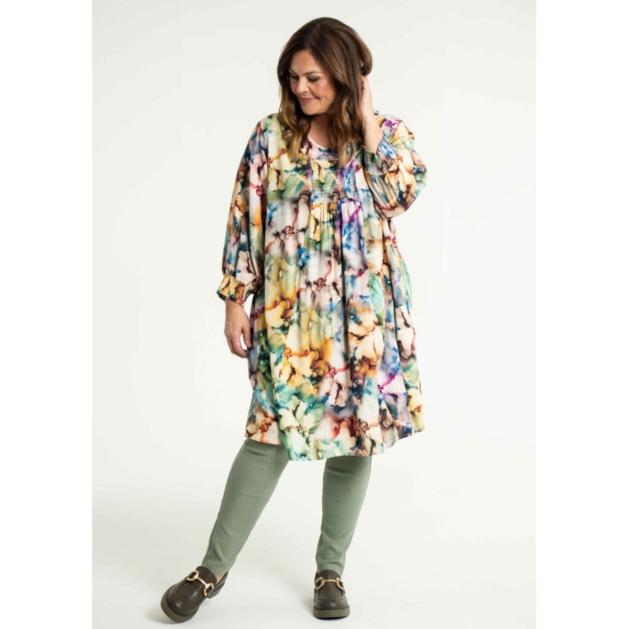 Overdele Gozzip | Goanneli Tunic Multi Printed