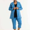 Overdele Studio | Stkirsi Bengalin Jacket Light Blue