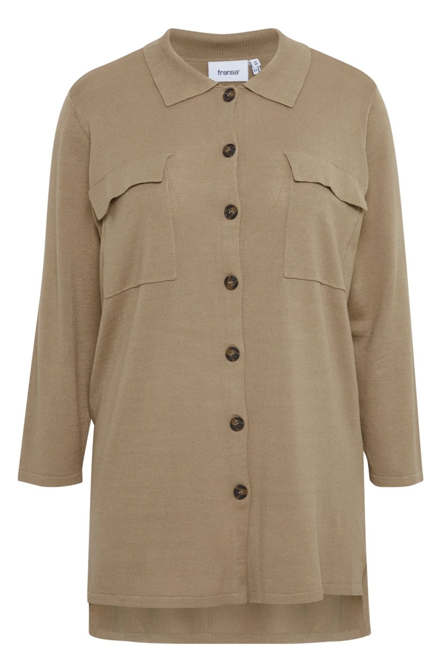 Overdele Fransa Plus Size Selection | Fpsmock Cardigan