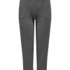 Underdele Only Carmakoma | Carbottlia Pocket Pant Jrs Dark Grey Melange