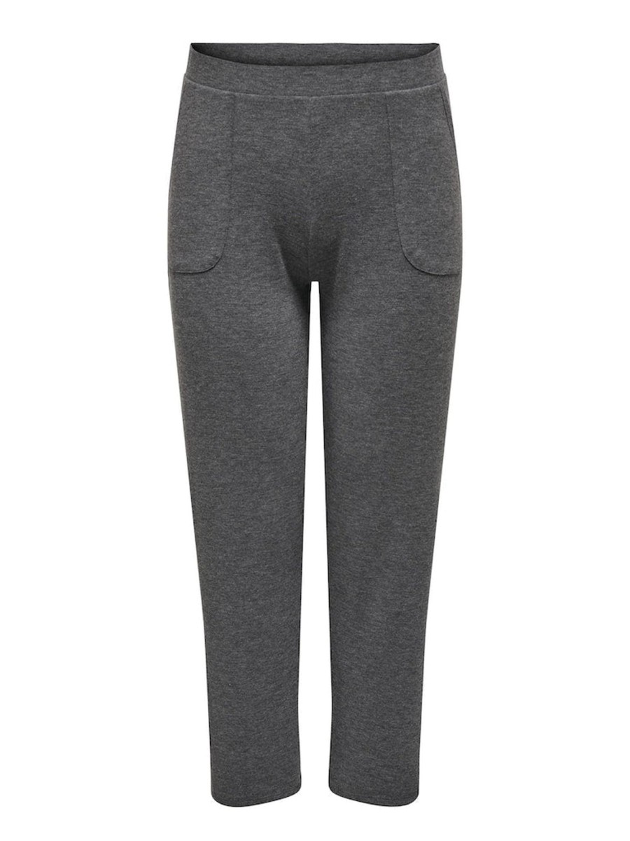 Underdele Only Carmakoma | Carbottlia Pocket Pant Jrs Dark Grey Melange