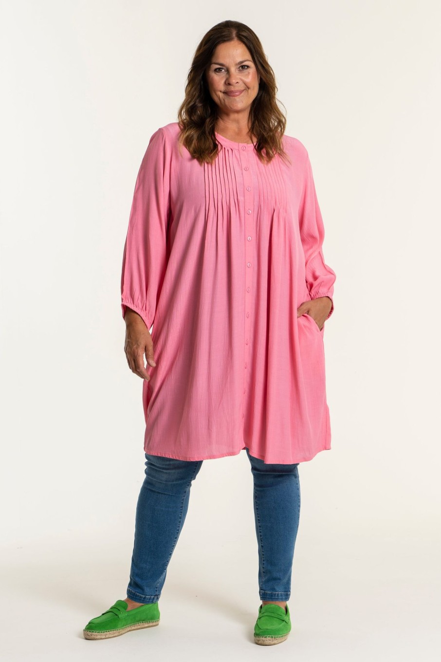 Overdele Gozzip | Gojohanne Shirt Tunic - Solid