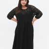 Overdele ZIZZI | Zimjuna - L/S - Blk Dress Black