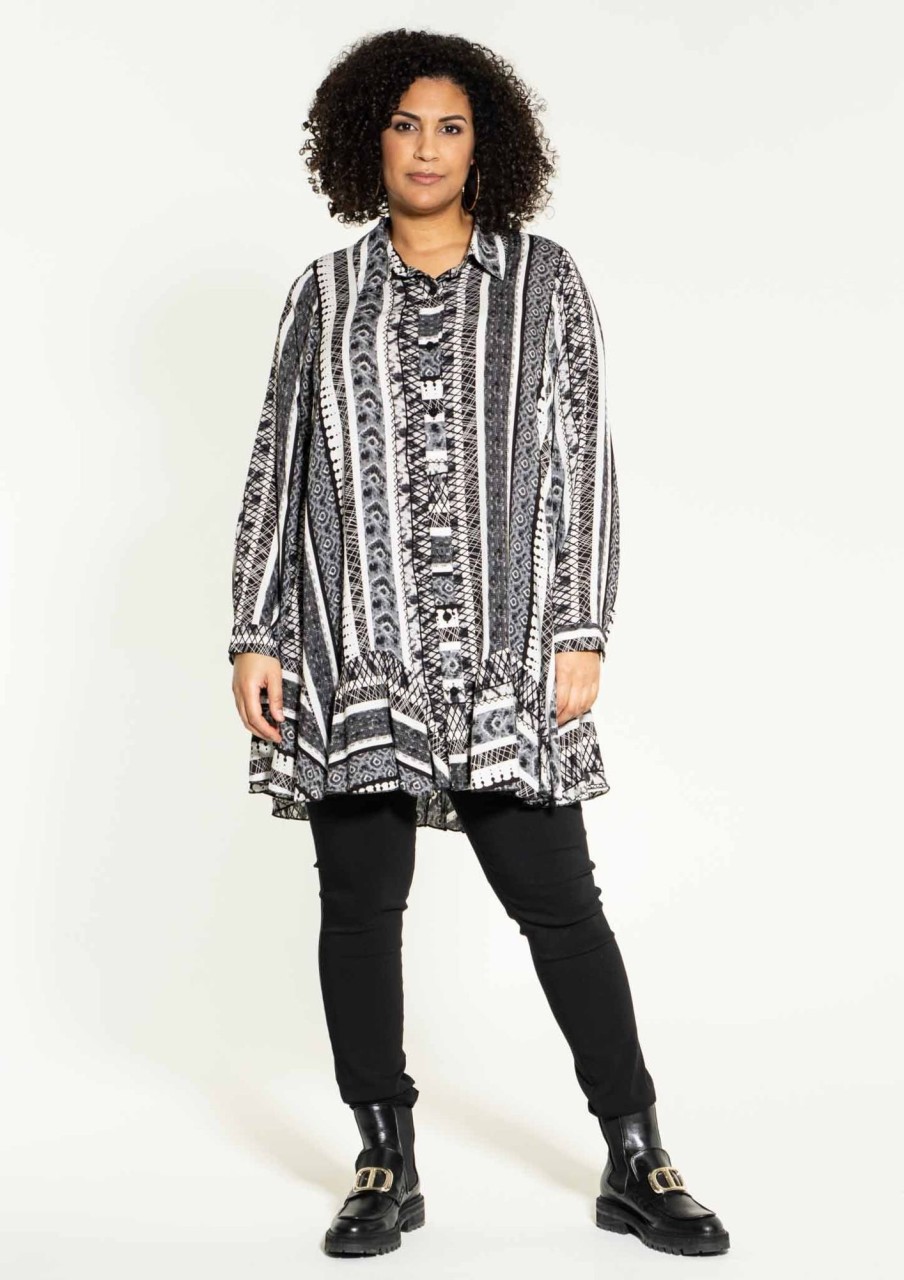 Overdele Studio | Stnacha Shirt Black/White Print