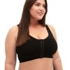 Andet ZIZZI | Zilseamless - Front Open Bra Black