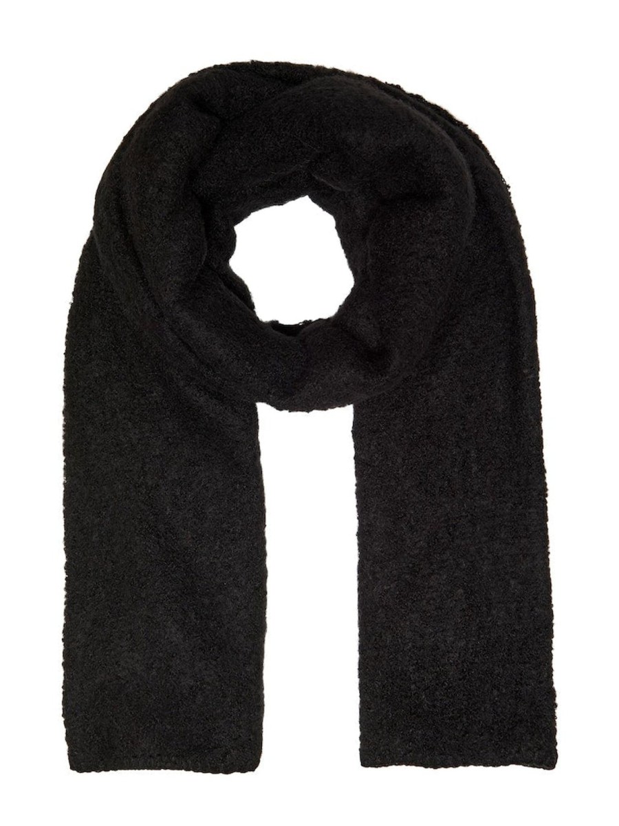 Andet Only Carmakoma | Onllima Knit Long Scarf Acc Noos Black