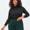 Overdele ZIZZI | Zivivi - L/S - Turtleneck Solid Black