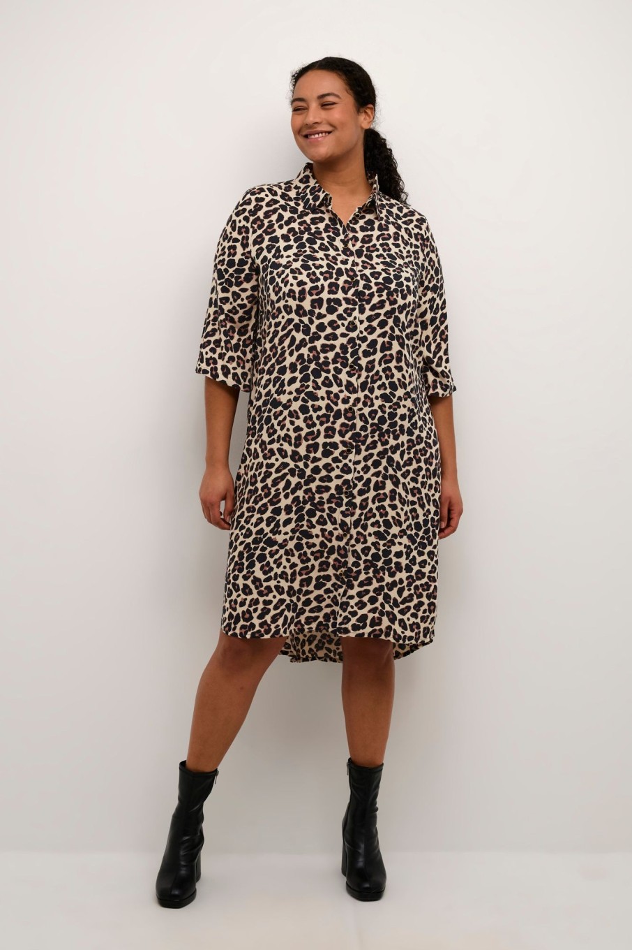 Overdele Kaffe Curve | Kcmirta Shirt Dress