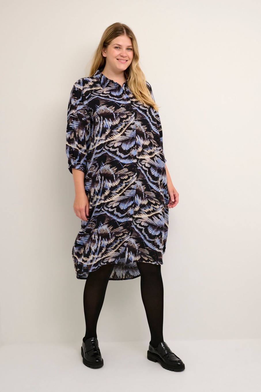 Overdele Kaffe Curve | Kcliana Shirt Dress