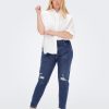 Underdele Only Carmakoma | Careneda Highwaist Ankel Jeans