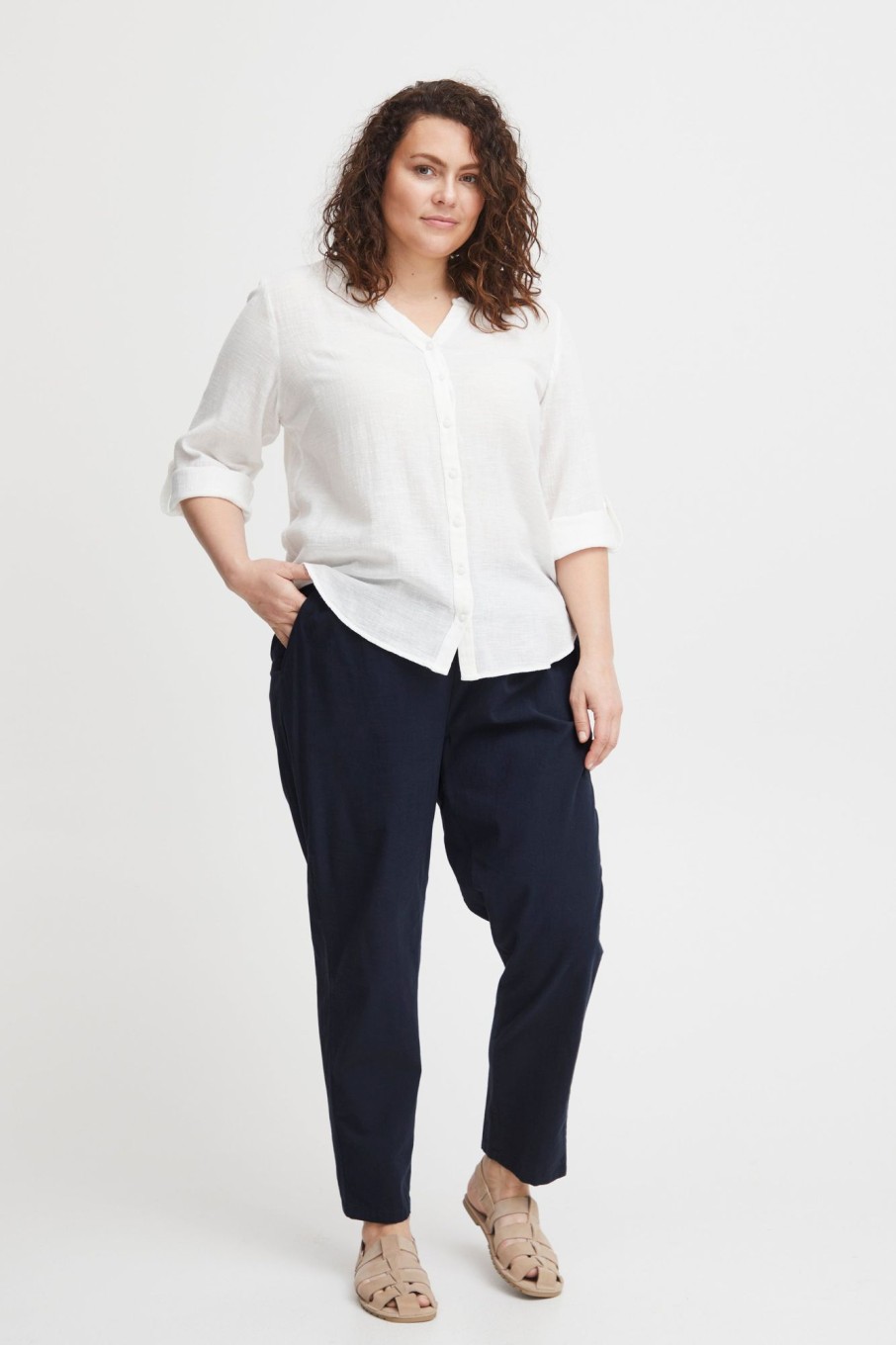 Underdele Fransa Plus Size Selection | Fpcasual Pants - Cotton