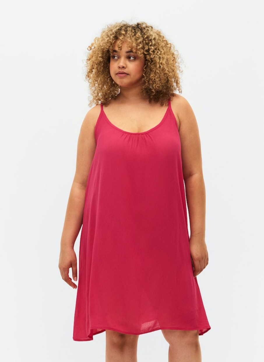 Overdele ZIZZI | Zierose - S/L - Abk Dress