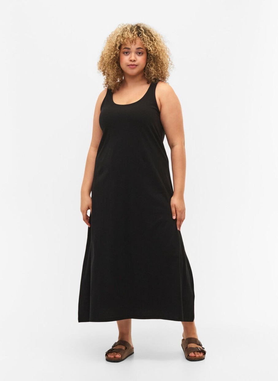 Overdele ZIZZI | Zivmina - S/L - 7/8 Dress Black