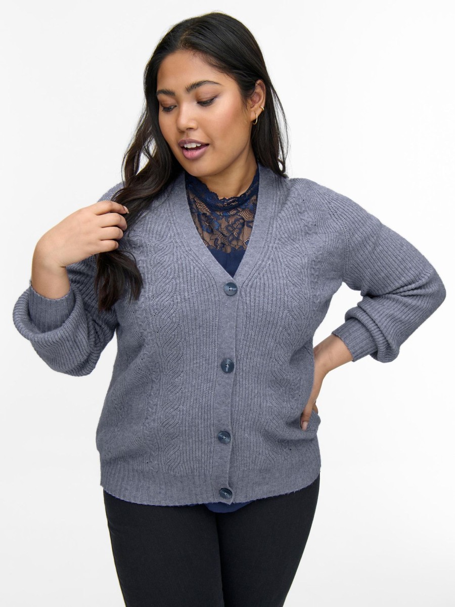 Overdele Only Carmakoma | Carkaria Structure Cardigan